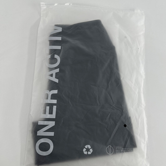 Oner Active Black Unified Wrap Shorts 6" Size S - Picture 5 of 7
